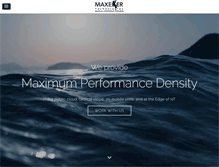 Tablet Screenshot of maxeler.com